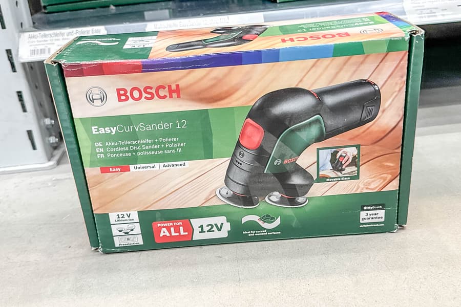 Akku Tellerschleifer Bosch Easy Curv Sander